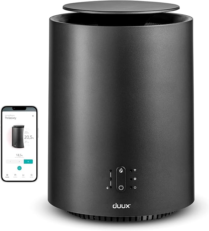 chauffage appoint Duux Threesixty 2 compact céramique 360 diffusion chaleur